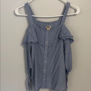 Mossimo Cold Shoulder Top